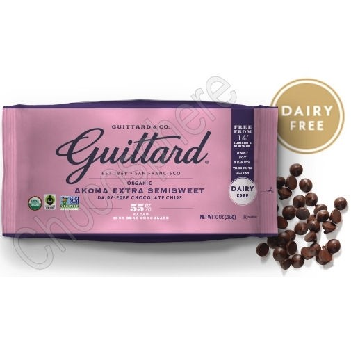 Guittard Akoma 55% Dark Chocolate Chips - 10oz 0242C8