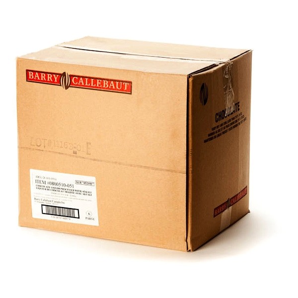 Callebaut 70% Bittersweet Dark Chocolate Chunks Box - 45 lb CHD-CU-6038801-019