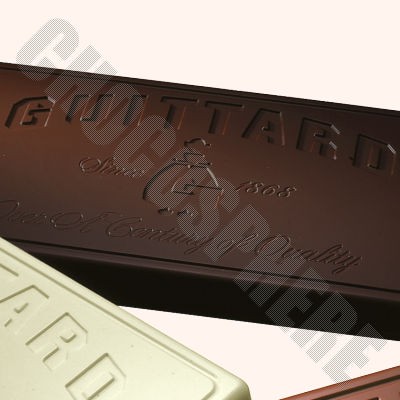 Guittard Solitaire 52% Dark Chocolate Couverture Bloc - 10 lb 0413 C50X 0413C50X