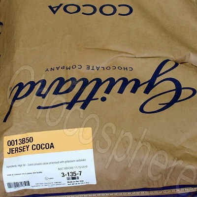 Guittard Jersey Dutched Cocoa Powder Bag - 50 lb 0013 B50 0013B50