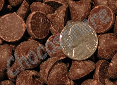 Guittard Maxi Semisweet Chocolate Chips Box - 25lb 0143 C25X 0143C25X
