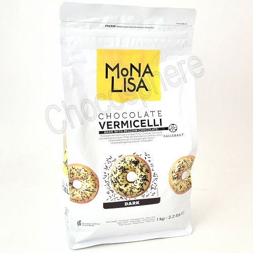 Mona Lisa 43% Dark Chocolate Vermicelli - 1kg CHD-VR-1Z2-US-U73