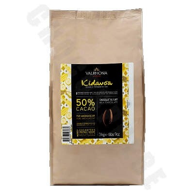 Kidavoa Milk 50% Double-Fermentation 'Les Feves' 3Kg