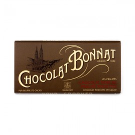 Bonnat Bonnat 65% Dark Chocolate Hazelnut Praline Bar - 100 grams