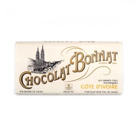 Bonnat Bonnat Cote D' Ivoire 75% Single Origin Dark Chocolate Bar - 100 grams