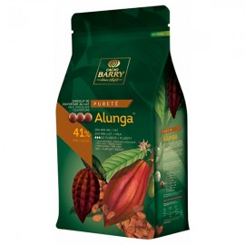 Cacao Barry Cacao Barry Alunga Pistoles 41% Milk Chocolate Discs - 5kg CHM-Q41ALUN-US-U77