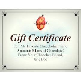 Oy, Chocolate! Gift Certificate
