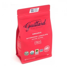 Guittard Guittard Organic 74% Bittersweet Dark Chocolate Baking Wafers - 340 grams 7740